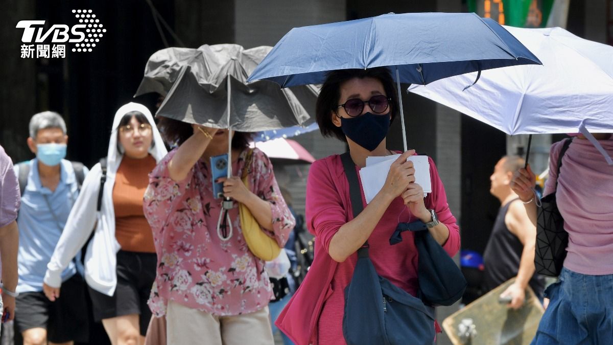 天氣/大台北恐飆破39度「這2天熱爆」 雷雨彈還要轟10天