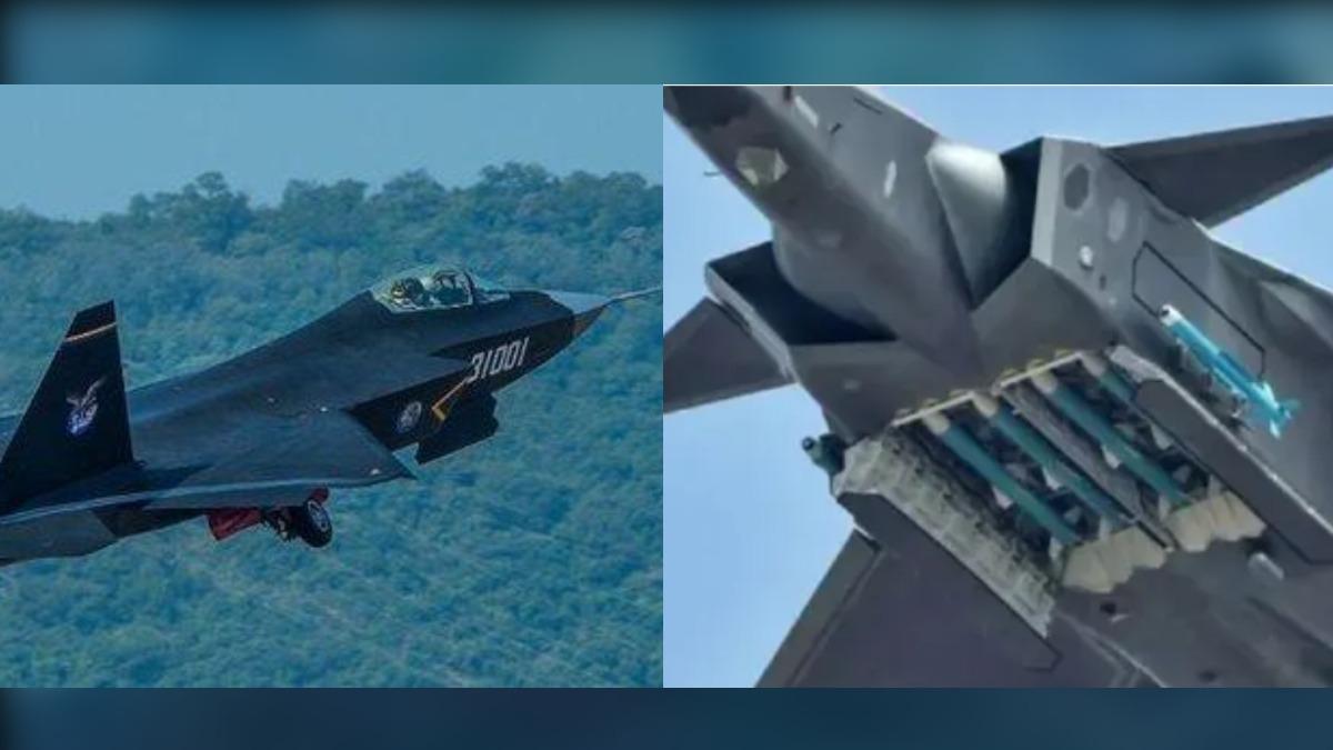 陸新隱形戰機「殲-31B」曝光 載彈量不輸重型機、有望登航母