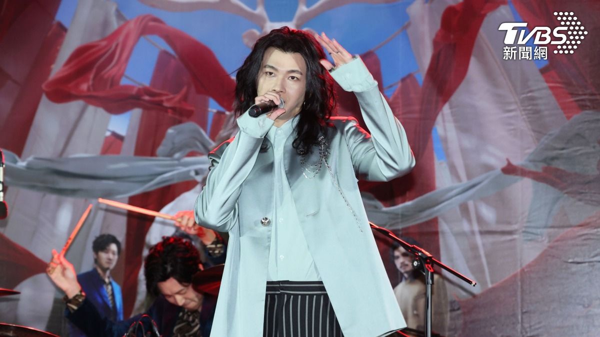 麋先生聖皓難忘當年拿下金曲最佳樂團獎時,面臨前所未有的非議。(圖/趙世平攝)