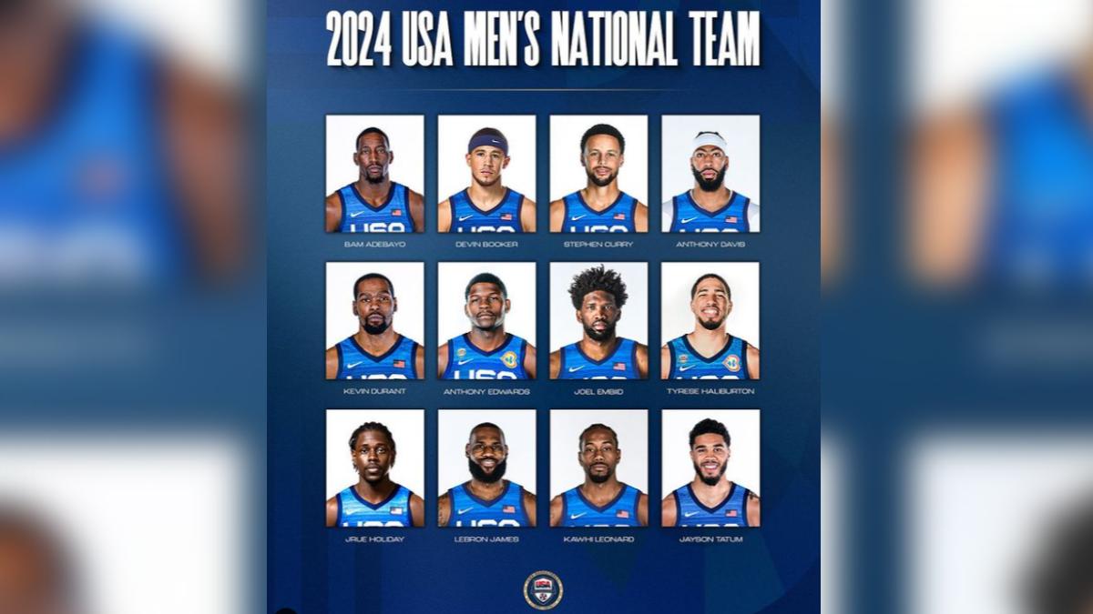 美國男籃。(圖/翻攝自 IG@usabasketball)