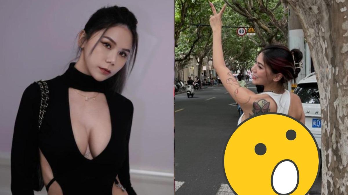 蕾菈懶理爭議辣遊上海!「當街褲頭下滑」暗黑丁字褲呼之欲出 網看呆