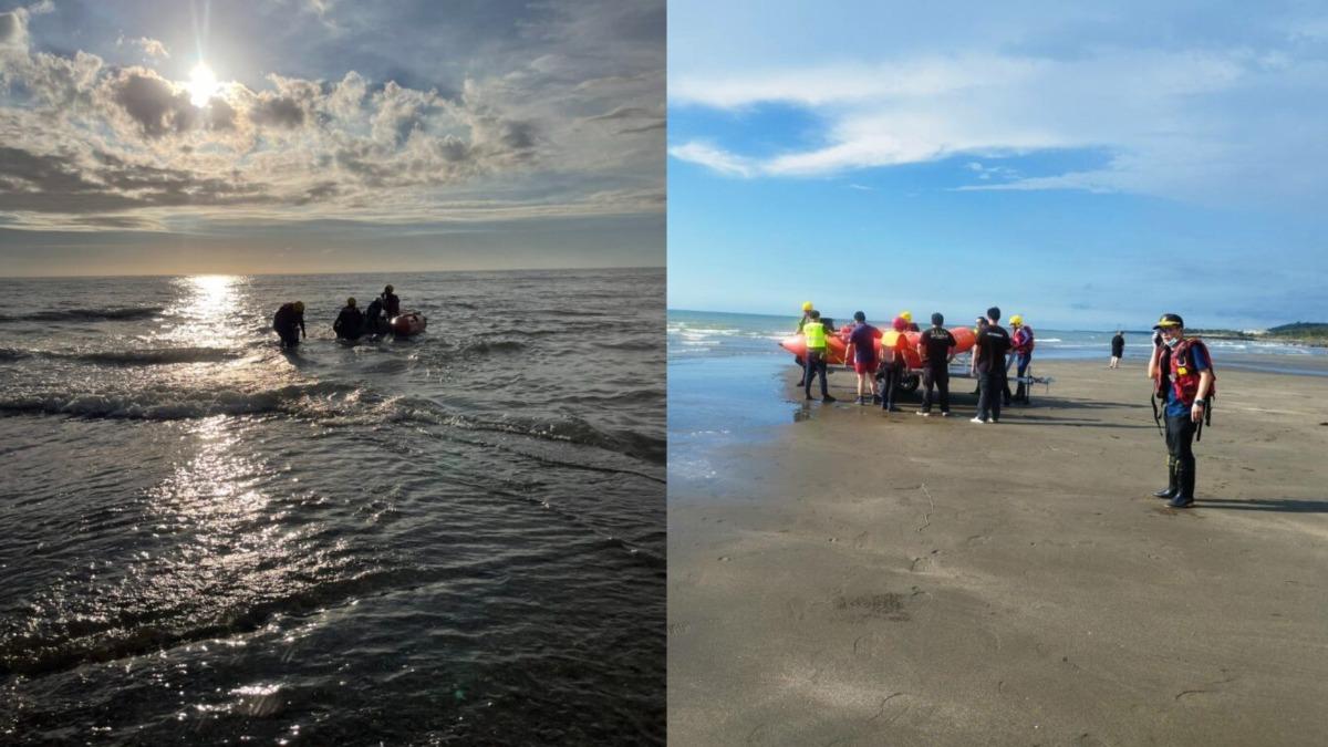 疑退潮捲進海!新竹新月沙灘「3高中生溺水」 1人下落不明