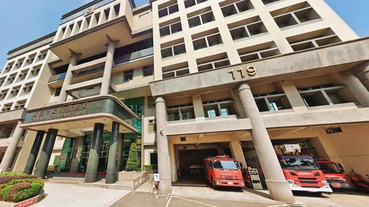楊仁碩先前曾當過警察,之後轉調桃園市消防局(圖)祕書室。(圖/翻攝Google Maps)
