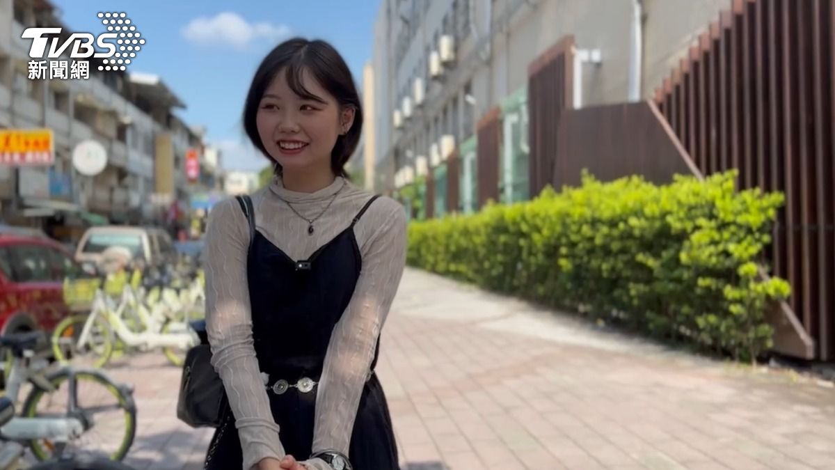 張寧恩是彰師大美術系應屆畢業生,當天正準備趕往面試途中。(圖/TVBS)