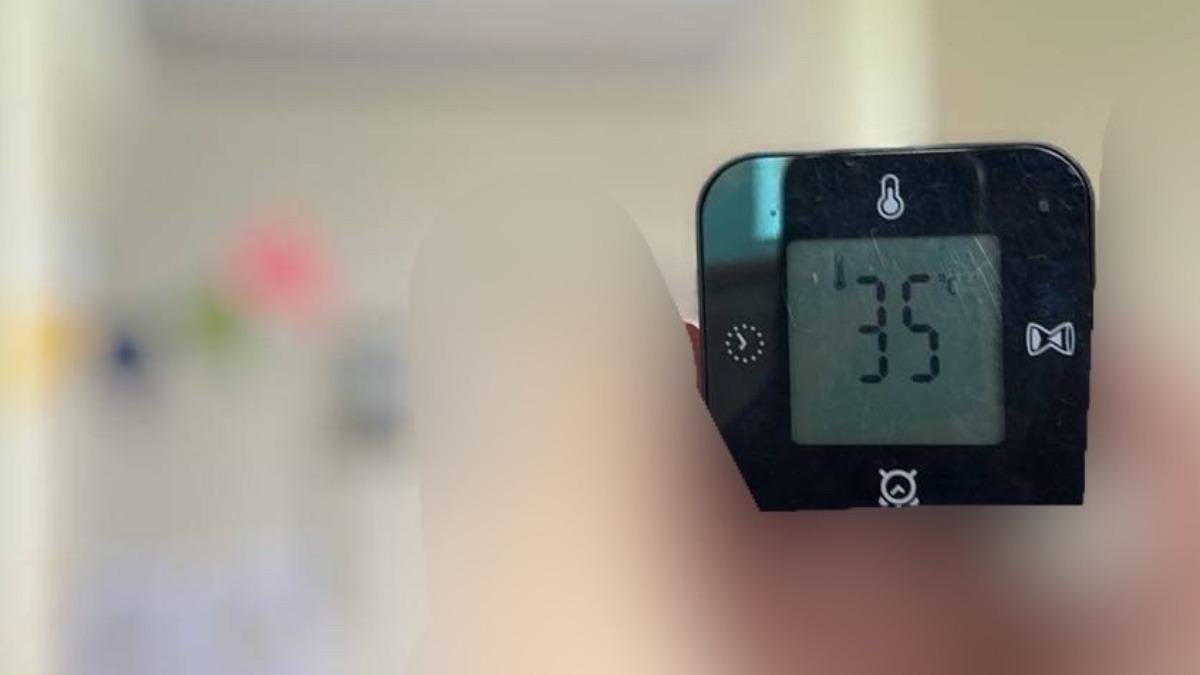 最高還出現高溫35度。(圖/市議員黃瓊慧提供)