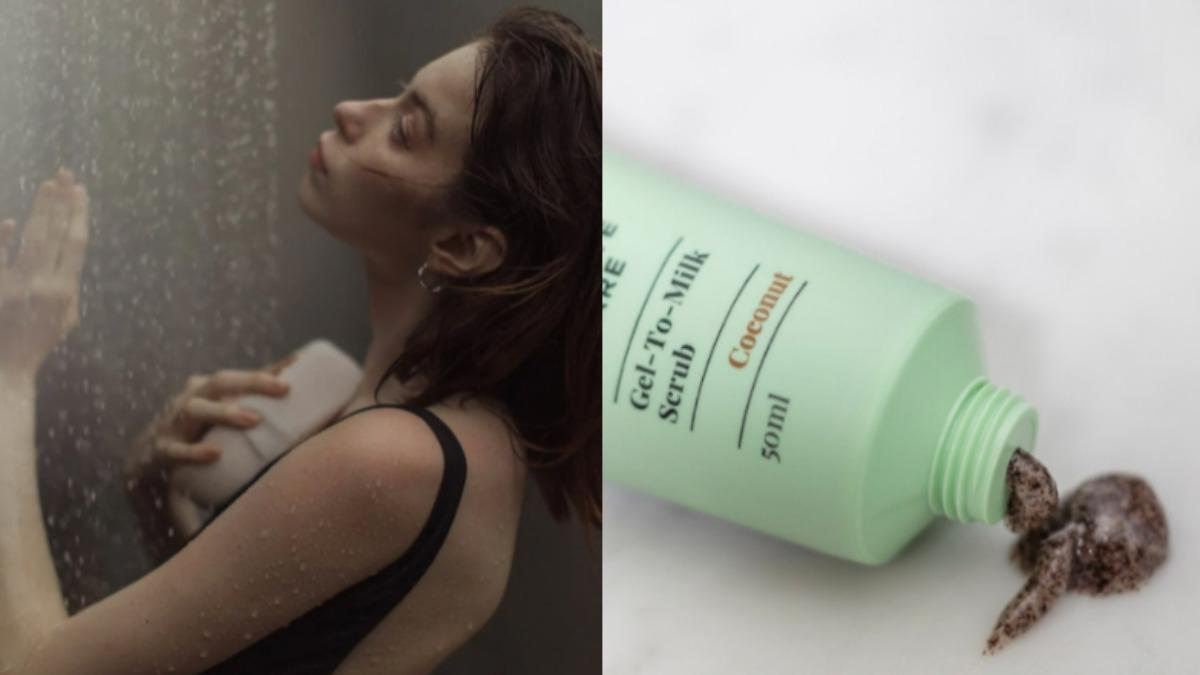 Lip Intimate Care椰子牛奶磨砂凝露。(圖/翻攝自Lip Intimate Care)