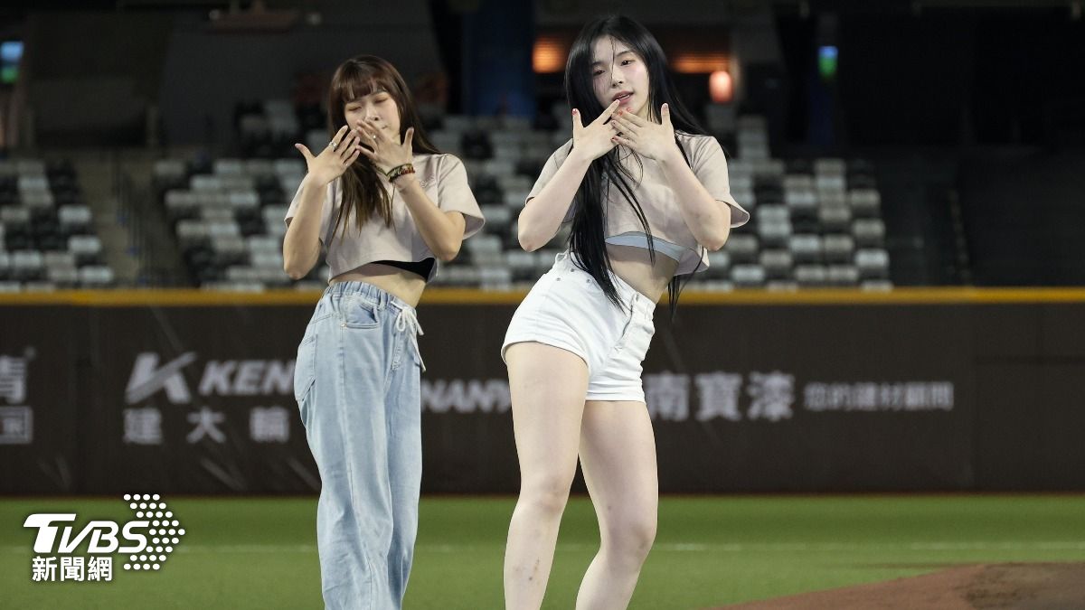 UniGirls今日進行彩排練舞。(圖/葉志明攝)