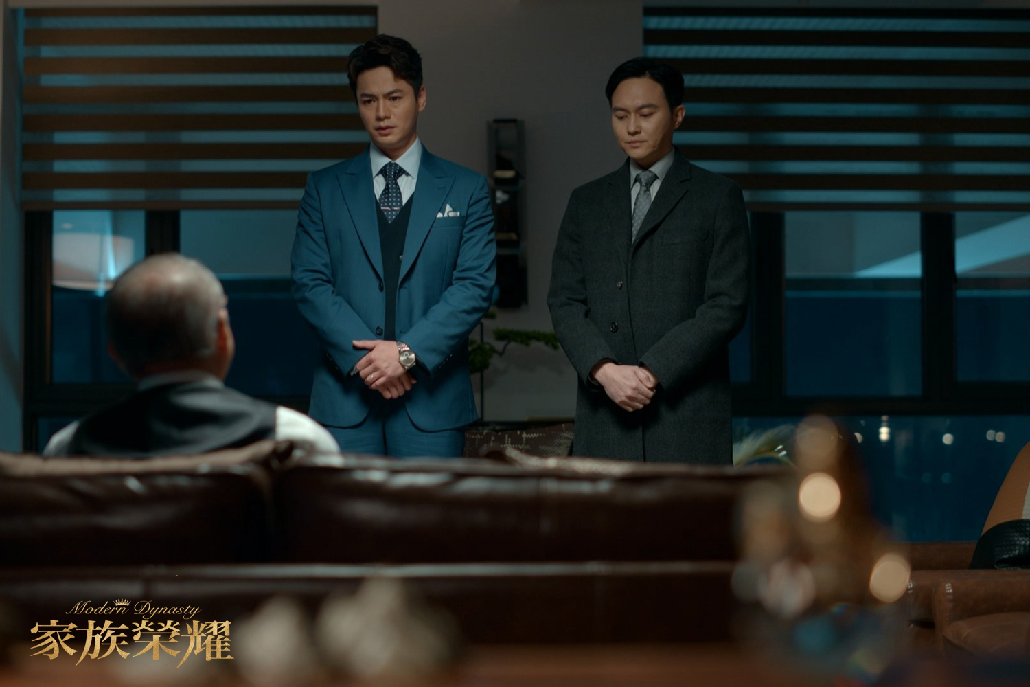 羅子溢(左)和張智霖的提案,遭到于洋斥責。(圖/TVBS)
