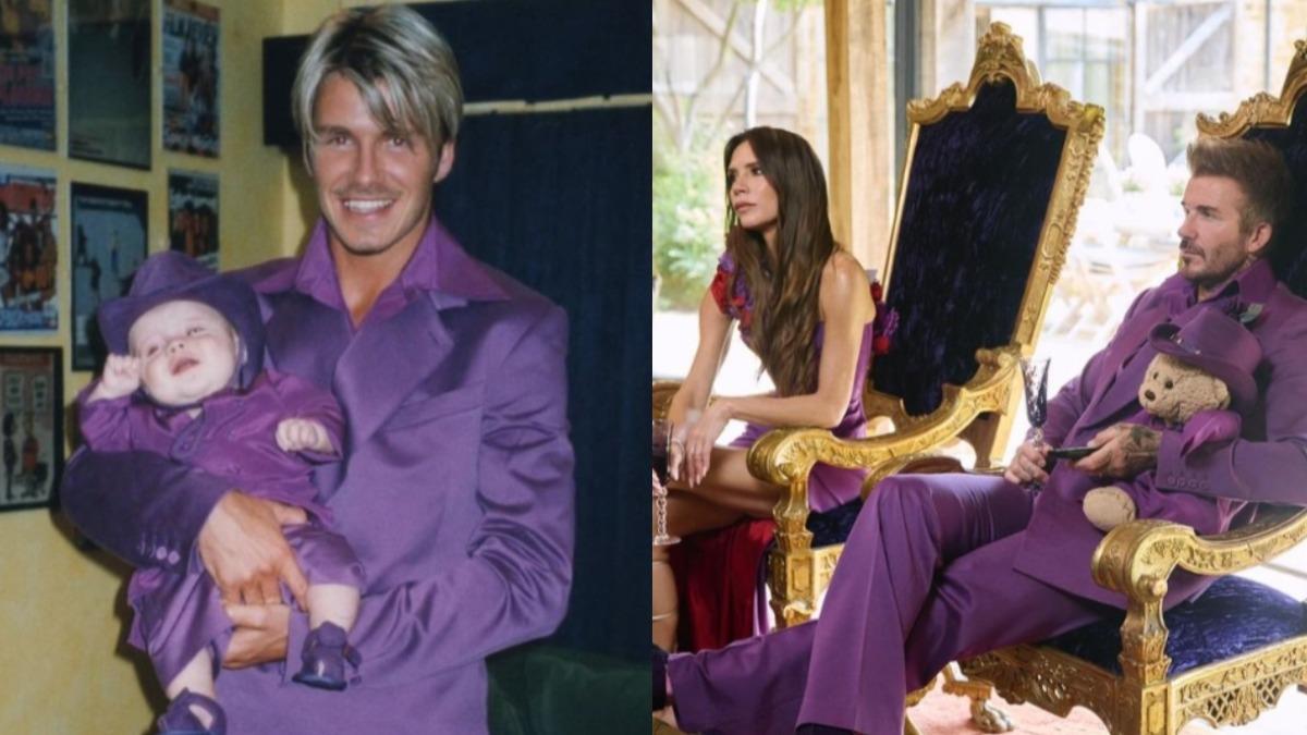 將貝克漢25年前的照片做對比,發現身材並無走樣。(圖/翻攝自IG@victoriabeckham)