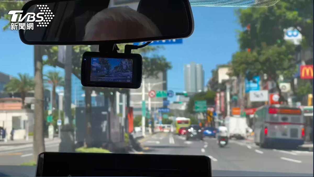 示意圖/TVBS非當事行車紀錄器