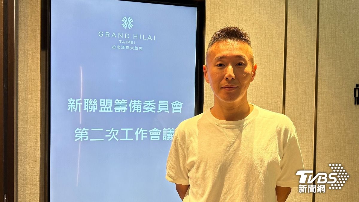 新聯盟籌備委員會發言人張樹人。(圖/張良瑜攝)