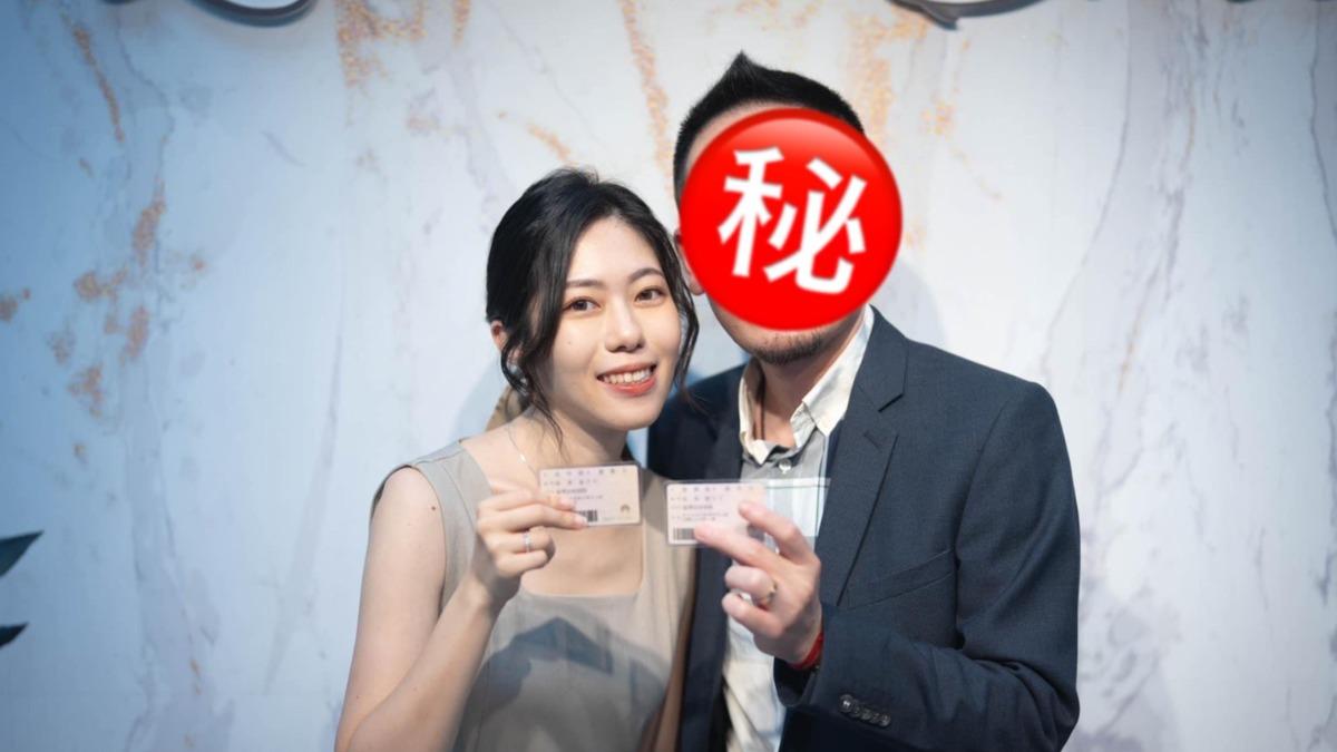 TVBS正妹主播吳姝叡結婚了! 開心曝「雙喜臨門」:不負此生相遇