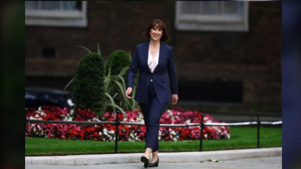 新任英國財政大臣里夫斯。 (圖/達志影像路透社)