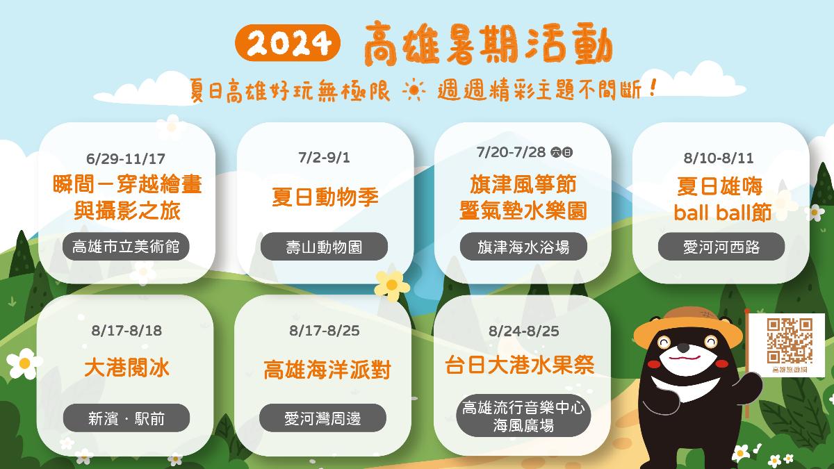 高雄暑期消暑三部曲 玩水、美食、看展聽歌多種玩法