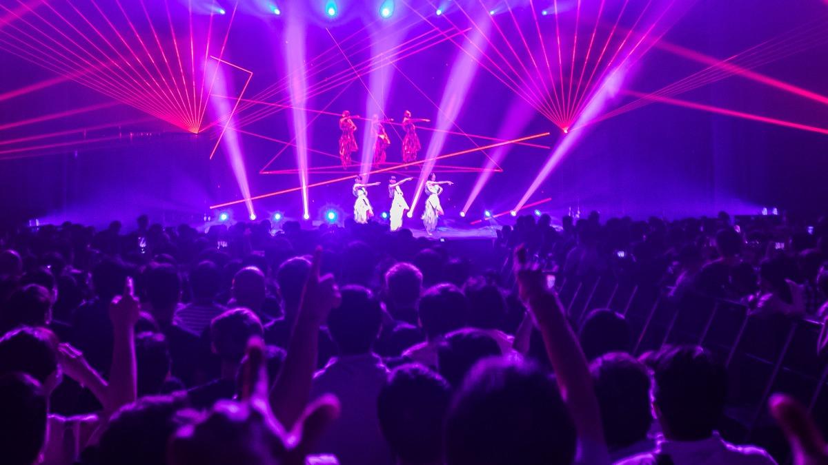 Perfume演唱會吸引5000位香民到場。（圖／華貴娛樂 & 雅慕斯娛樂提供）
