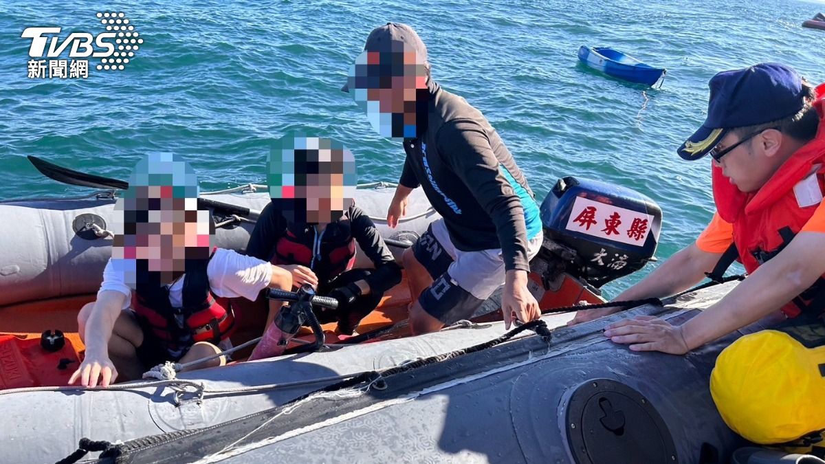 獨木舟橫渡小琉球失敗 36人力竭受困海上