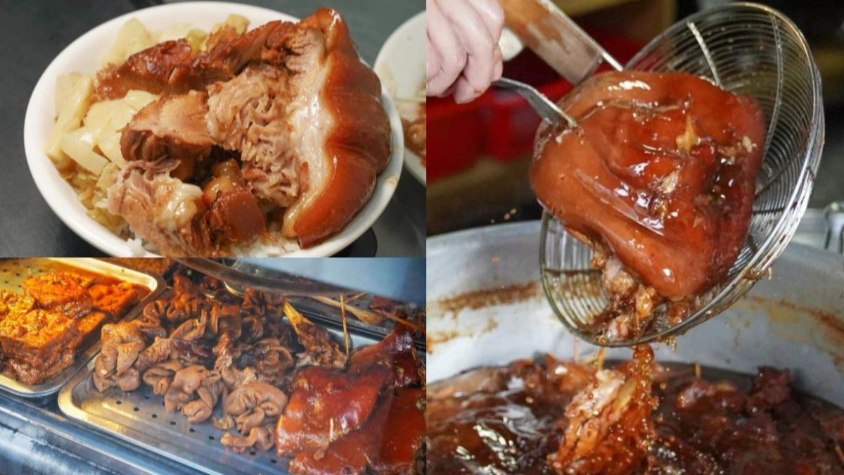 正港必吃!高雄人排爆「黑金腿庫飯」 油亮肥嫩香Q彈牙超銷魂