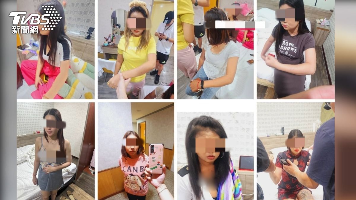 主打本人照!中壢淫窟藏18名泰籍應召妹 2男爽到一半遭逮