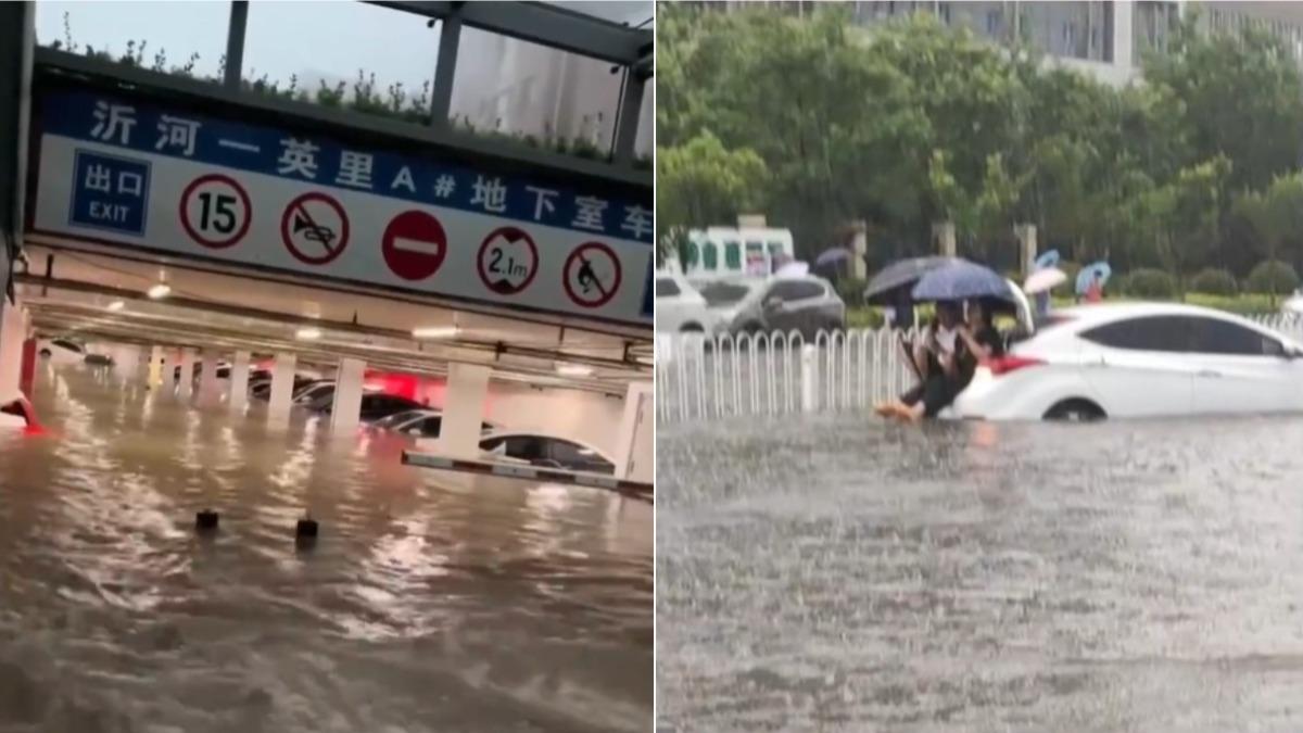 龍捲風完換暴雨!山東降下「700個大明湖」雨量 民眾受困汪洋