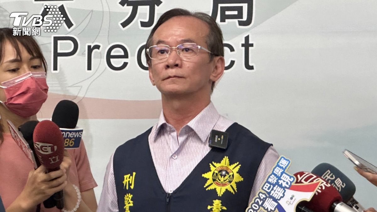 台南市刑大隊長張文源表示將會追查到底。（圖／TVBS）