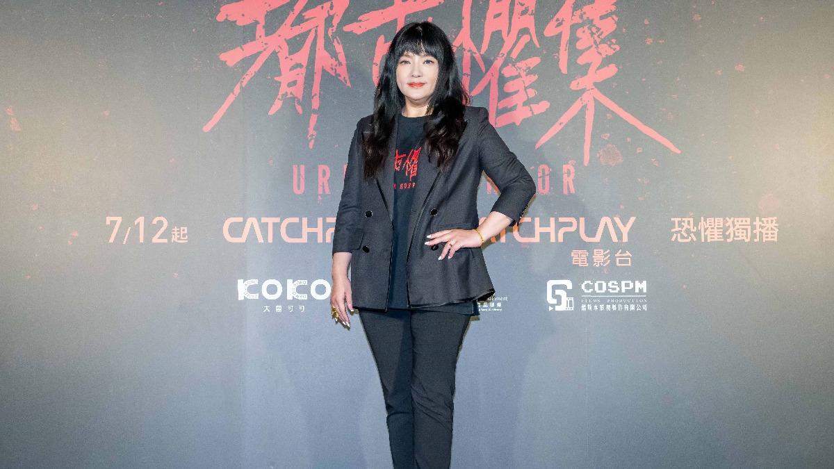 唐綺陽扮演美食家。(圖/CATCHPLAY+提供)