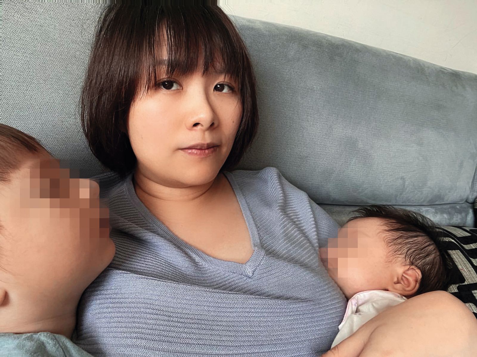 馨儀的社群經常曬出和孩子的日常生活,但從未曝光過老公。(圖/翻攝自馨儀IG)