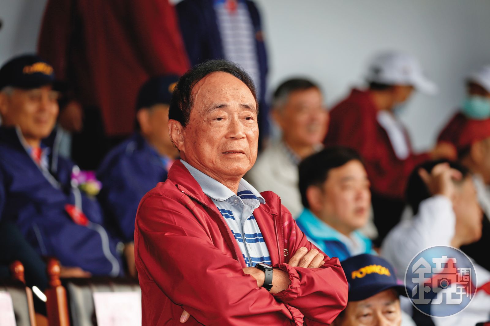 前台塑總管理處總經理楊兆麟(圖)退休後,因投資土地開發公司涉行賄鄭文燦,以1,000萬元交保。(圖/鏡週刊提供)