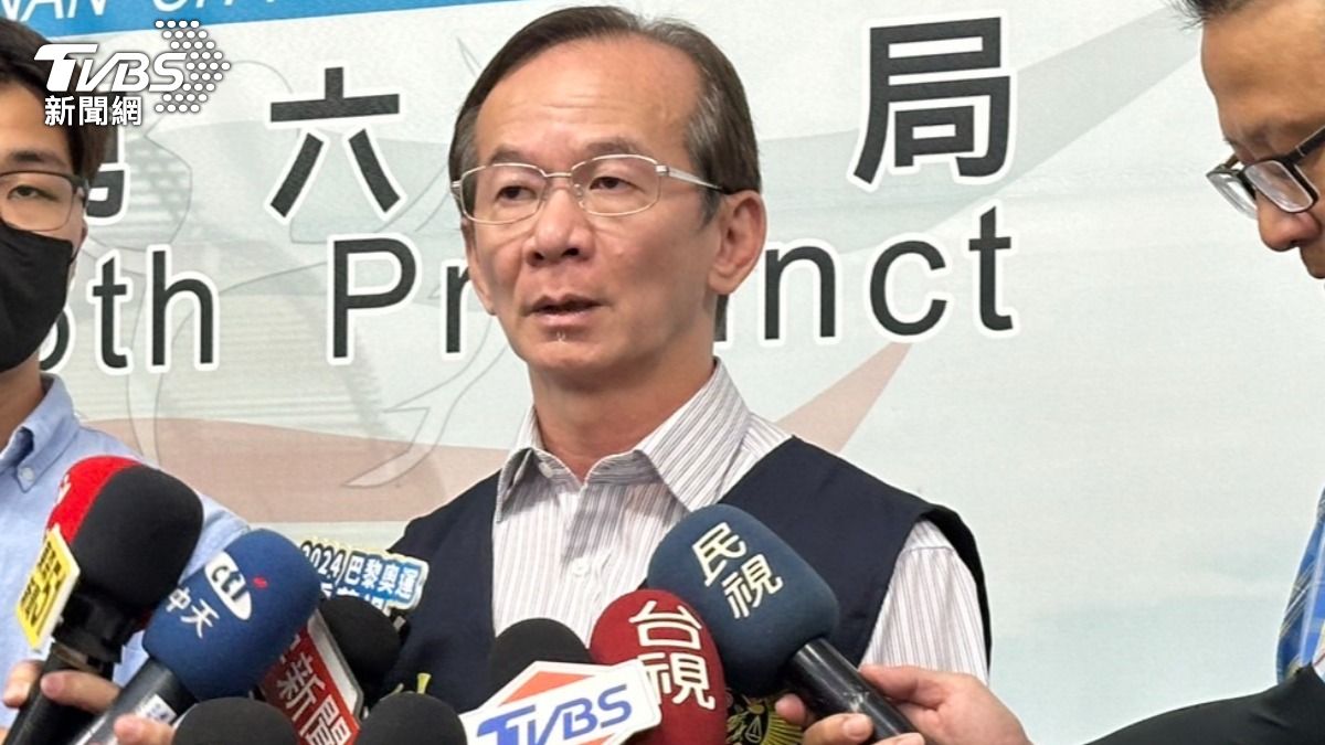 台南市警局刑大隊長張文源表示,目前一切都在偵辦中。(圖/陳佳宜攝)