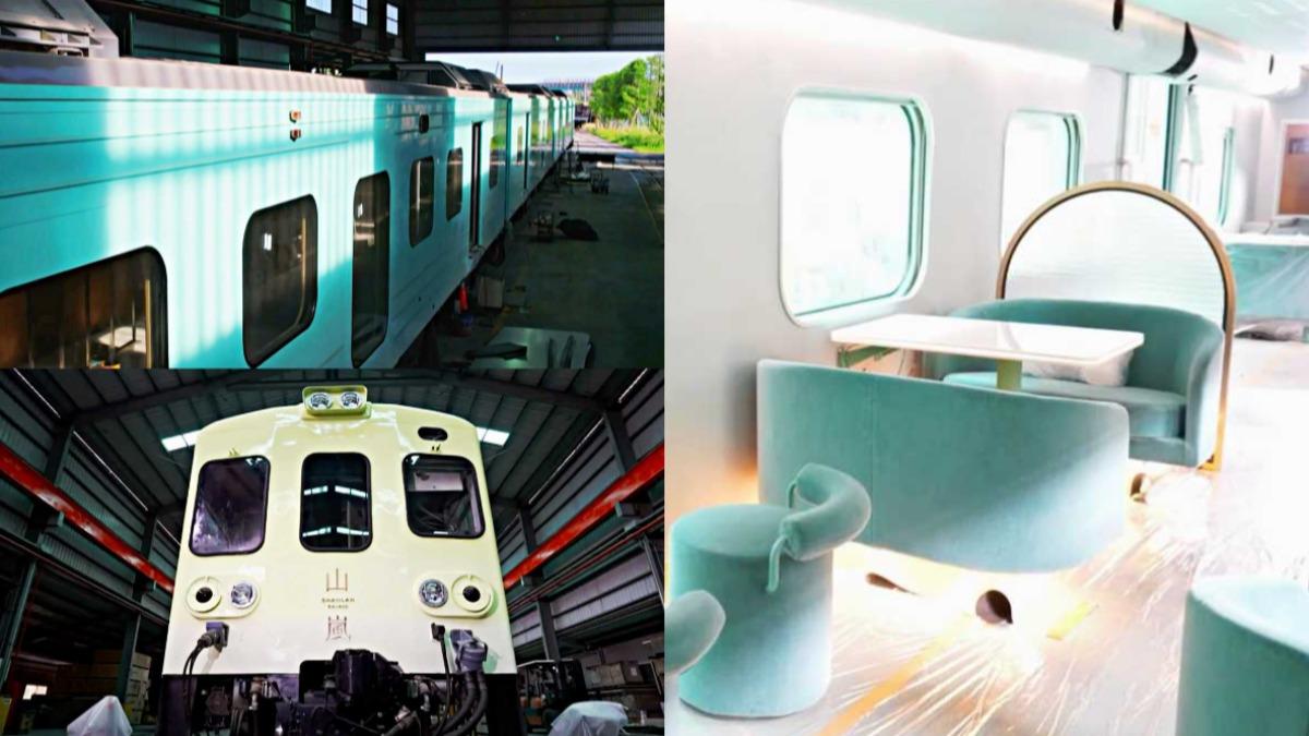 馬卡龍配色超夢幻!台鐵新觀光列車曝光 「1時間」全台跑透透