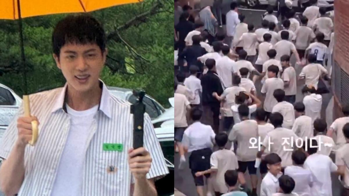 Jin回母校嗨翻學弟「他○的帥!」 全校爭睹暴動上演《屍速列車》