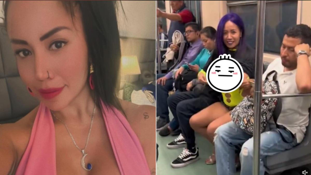 AV女優墨地鐵車廂真槍實彈拍片　網怒：小孩、家庭被迫觀看