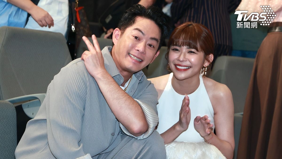 捕獲Junior、林萱瑜!新婚27天「首同框」 狂飄粉紅泡泡