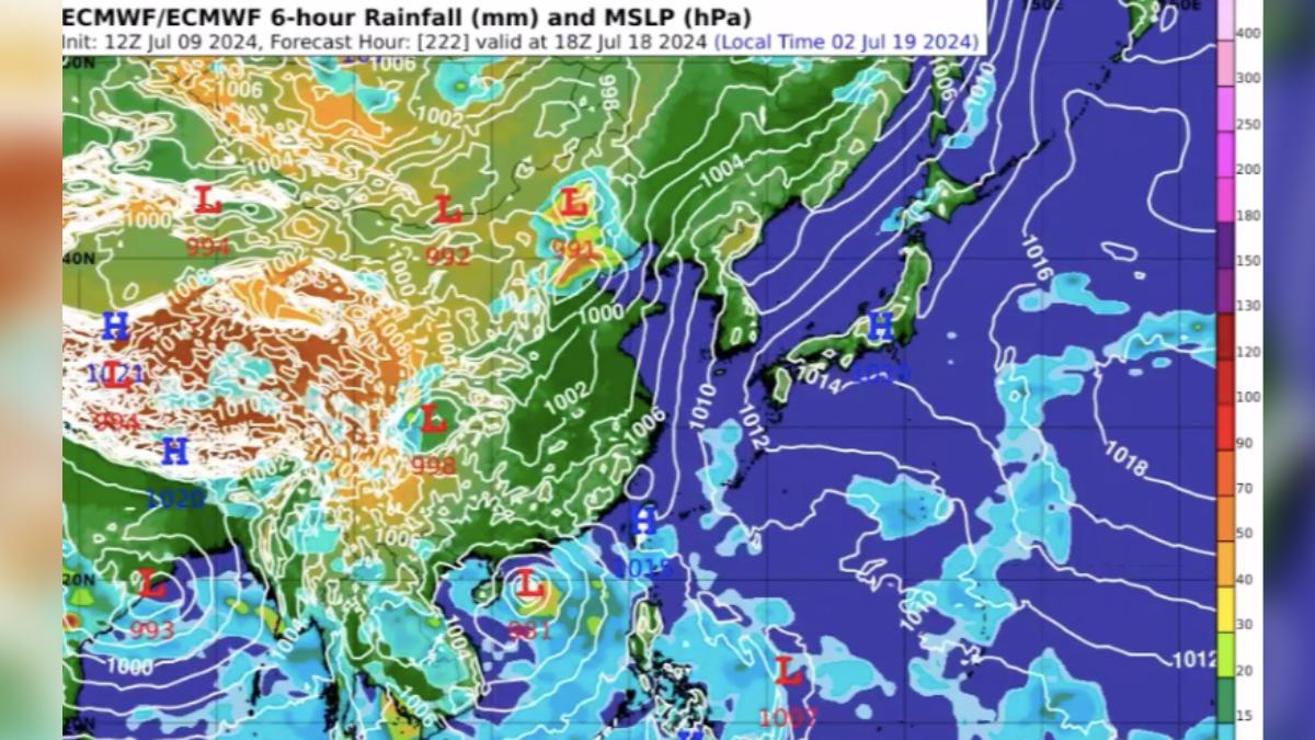 天氣/7月中旬後颱風將生成?專家:恐有熱帶擾動或低壓發展
