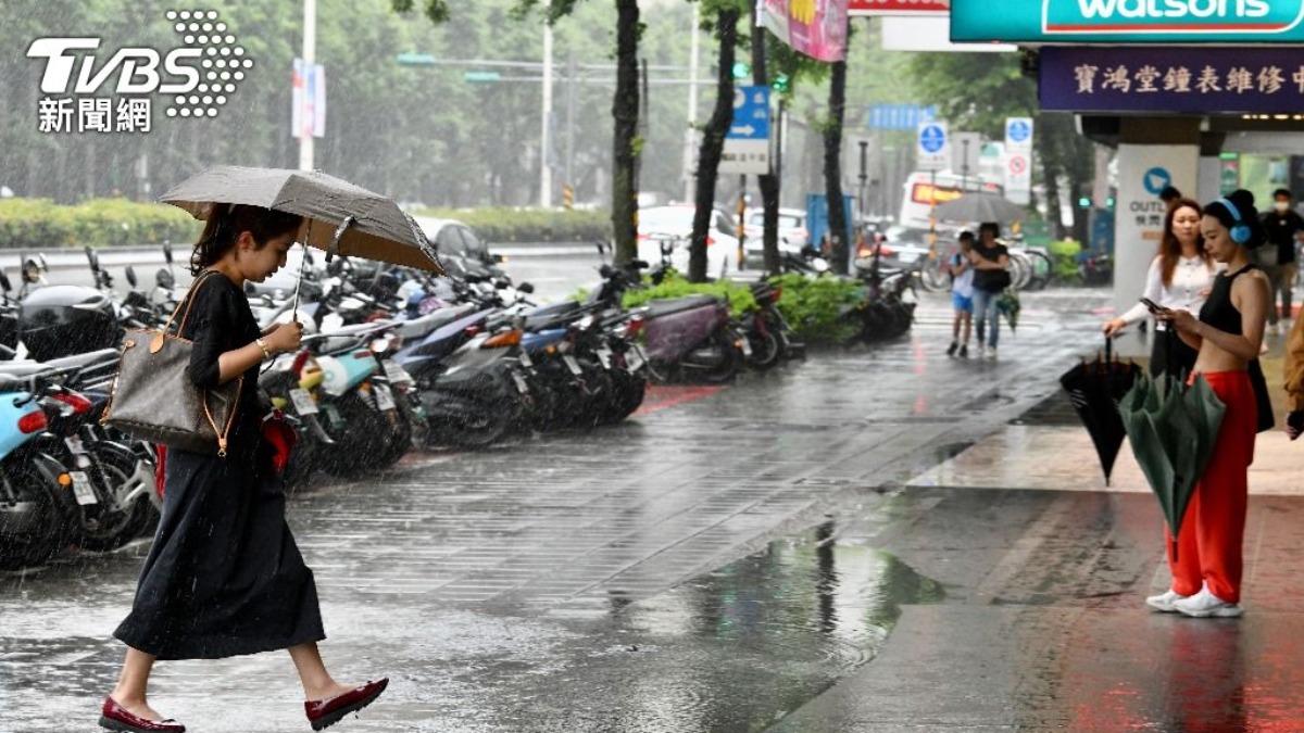 天氣／外出注意！北北桃「9縣市大雨特報」　下到晚上