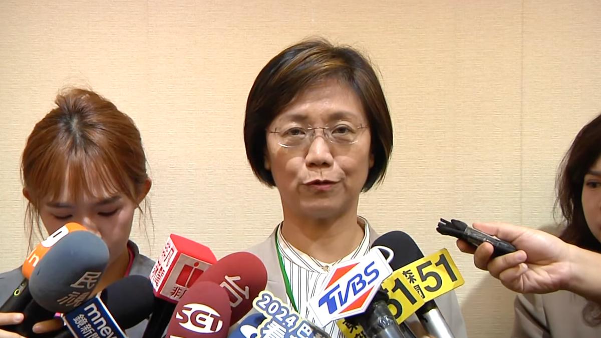 國民黨立委翁曉玲。(圖/TVBS)
