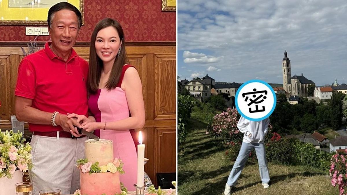 曾馨瑩帶女兒捷克避暑! 郭台銘「10億古堡」美景照震撼曝光