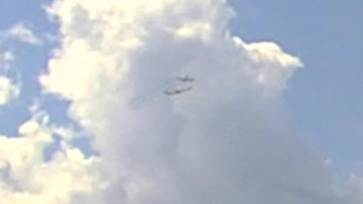 有片／美2飛機「上空險相撞」驚險畫面曝　聯邦航空總署要查
