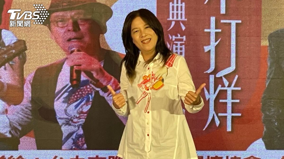 曾淑勤笑稱自己嫁給吉他，未來要繼續唱下去。（圖／陳薈涵攝）