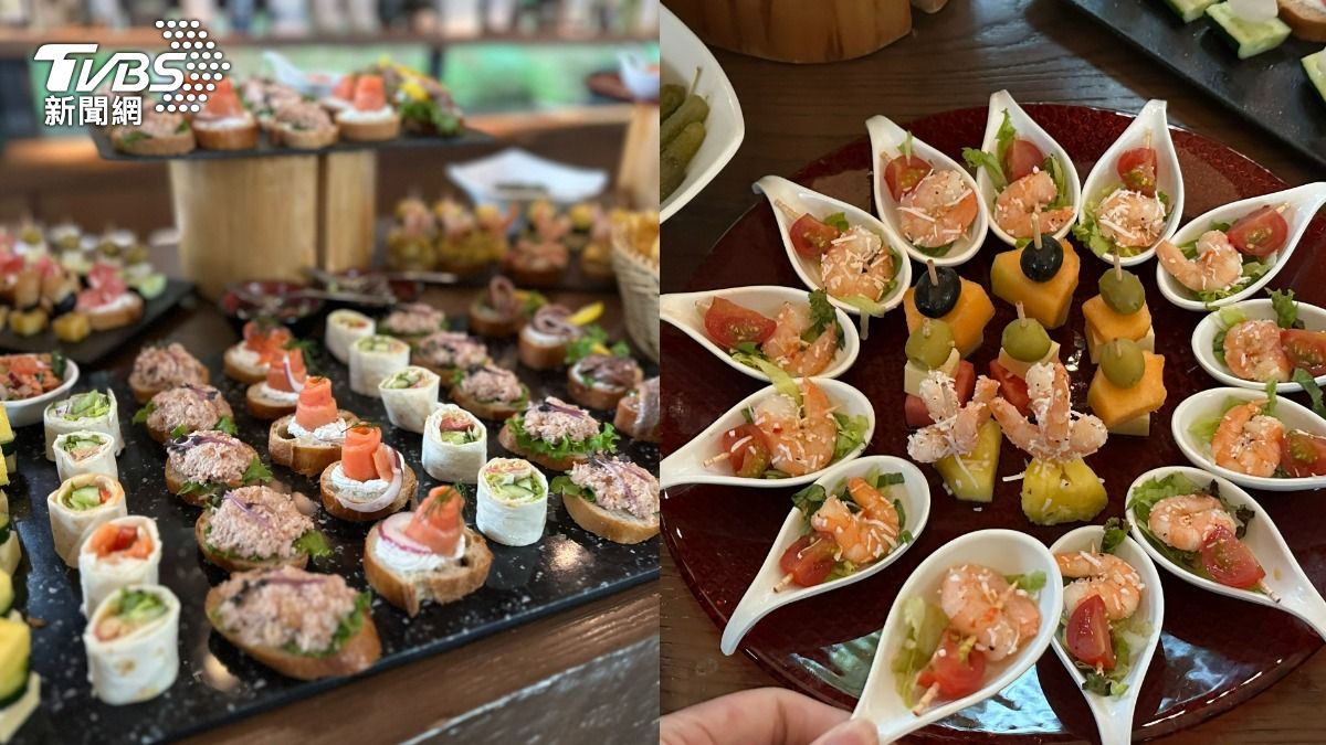 餐間時間還有推出眾多小點,不會讓旅客肚子餓。(圖/許稚佳攝)