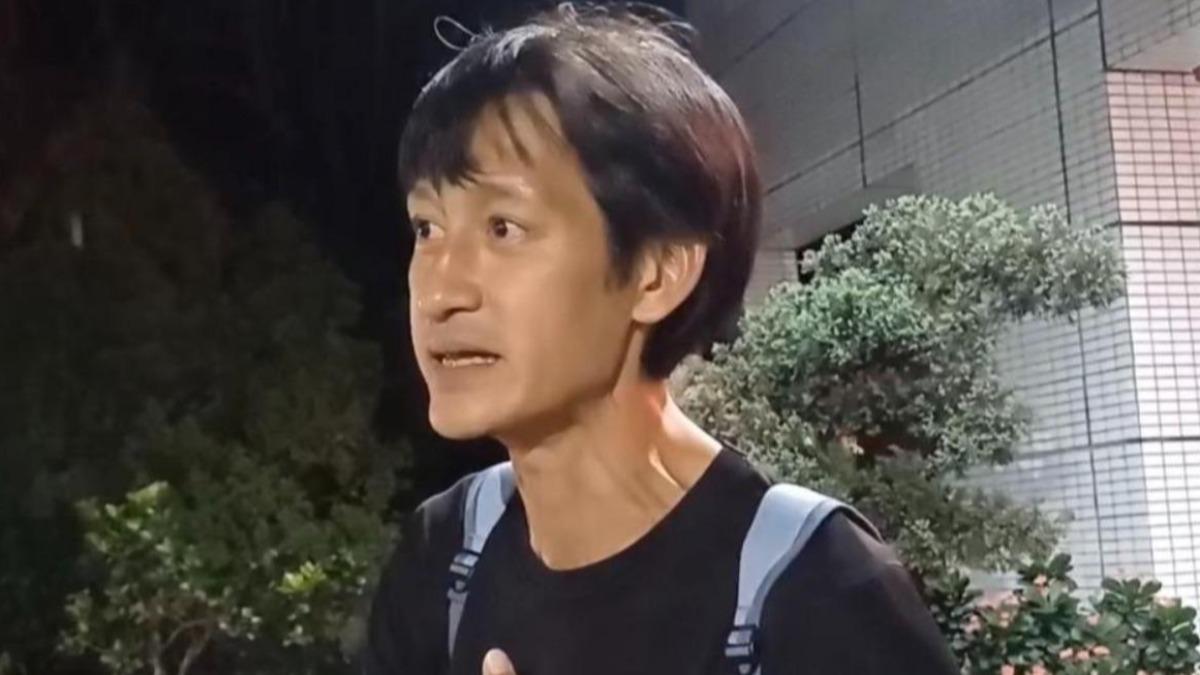 唐治平拒領母親遺體。（圖／TVBS）