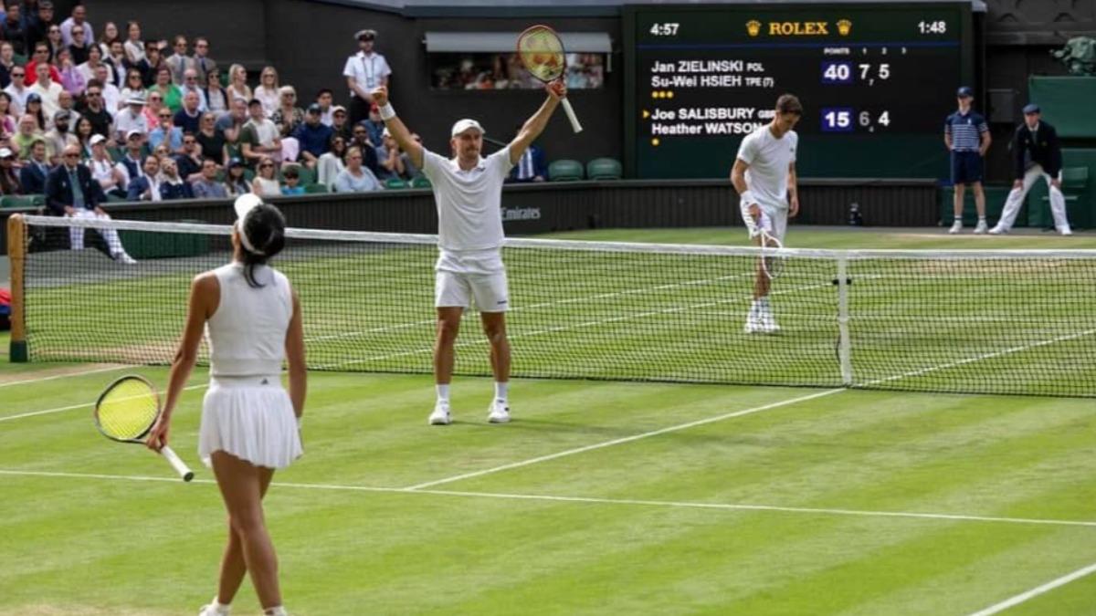 溫網/謝淑薇一日2勝!「台波聯軍」拍下英國組合 混雙前進8強