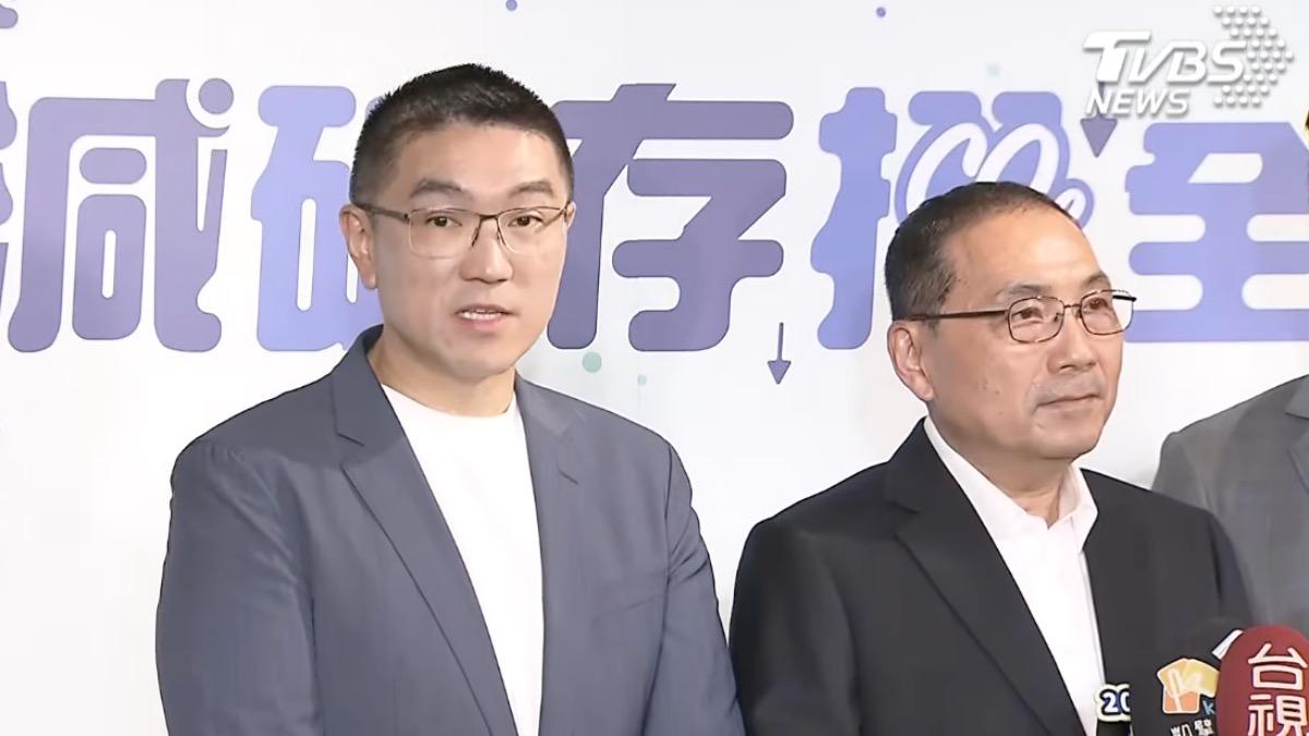 基隆市長謝國樑(左)。(圖/TVBS)