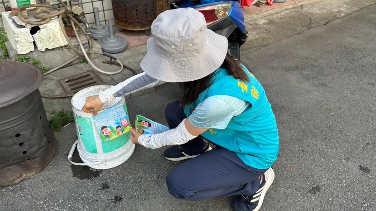 環保局已進行區域性清消。(圖/台中市政府提供)