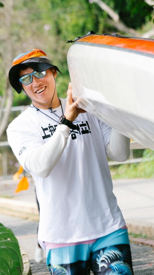 郭泓志很在意整個團隊安全。(圖/三立提供)