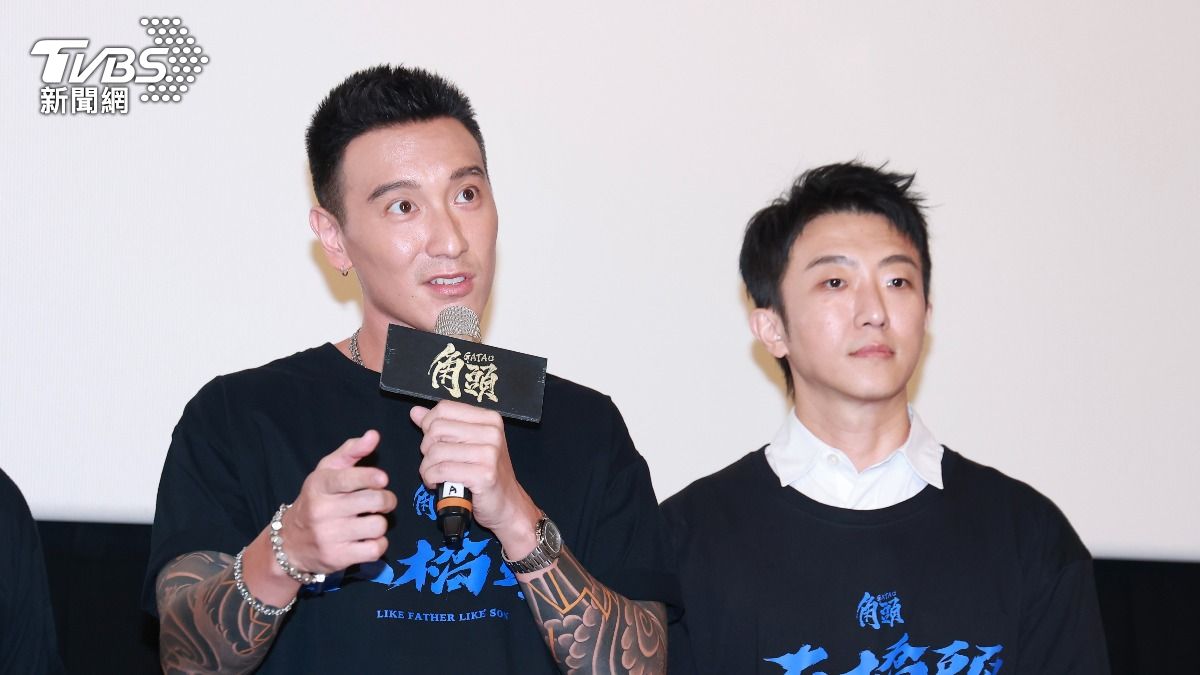 王陽明在片中有狠勒懷秋的衝突戲。（圖／黃城碩攝）