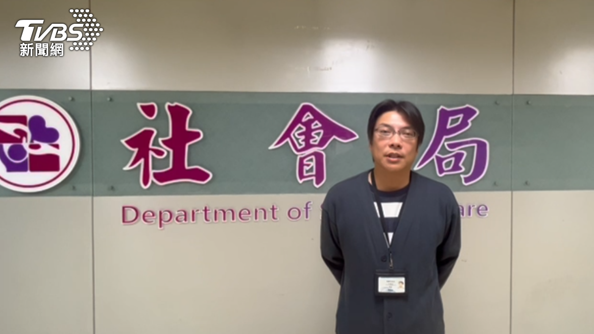 桃園社會局社工科劉泰良科長。(圖/TVBS)
