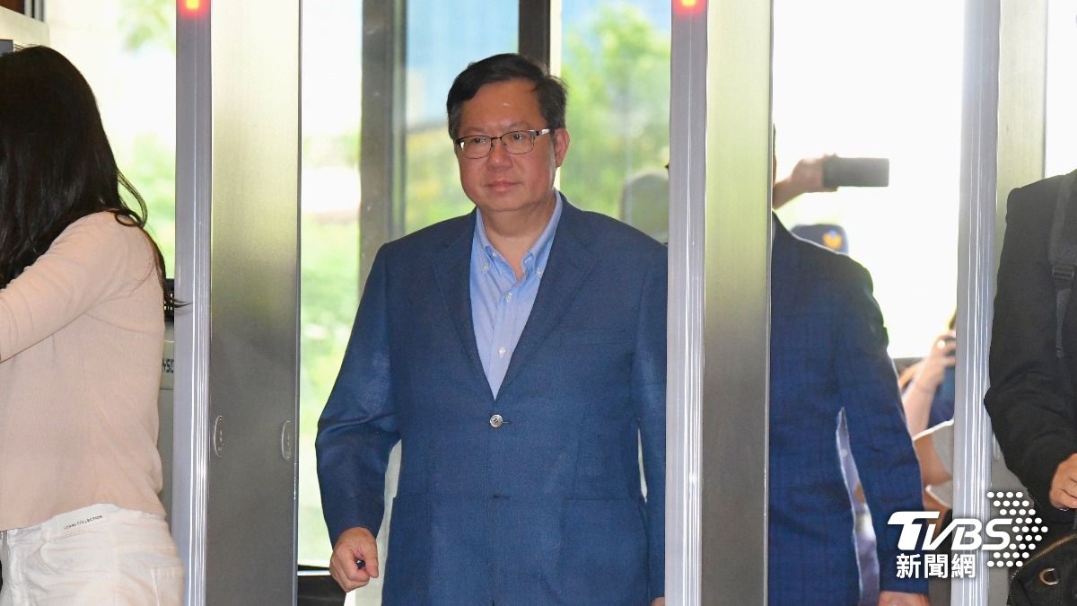 前桃園市長、前海基會董事長鄭文燦目前因貪污案遭羈押禁見。(圖/胡瑞麒攝)