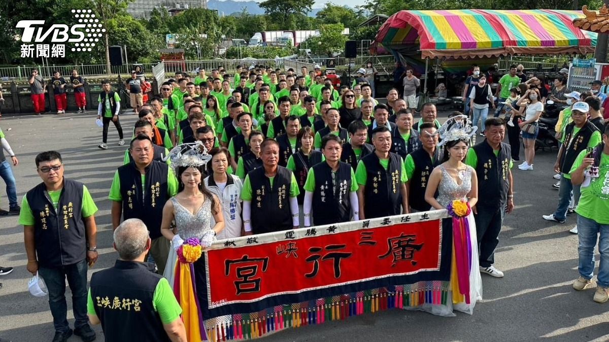 國際關公文化節熱力展開　關帝聖火傳遞三峽廣行宮
