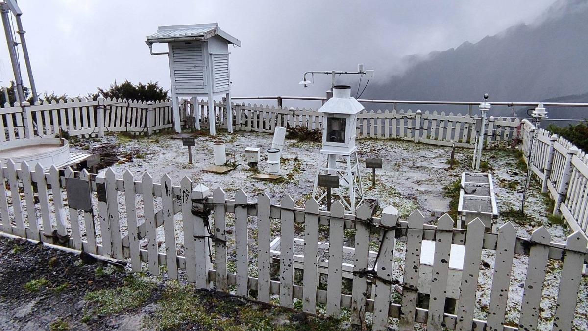 氣象署玉山觀測站海拔高3858公尺。（圖／中央氣象署提供）
