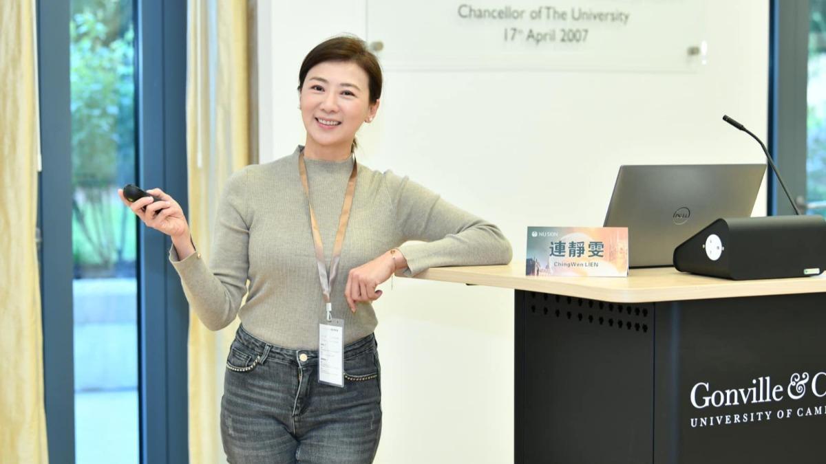 連靜雯轉戰直銷產業7年有成。(圖/楠軒工作室提供)